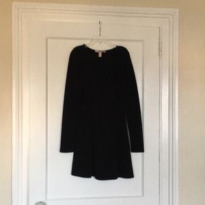 Black swing dress